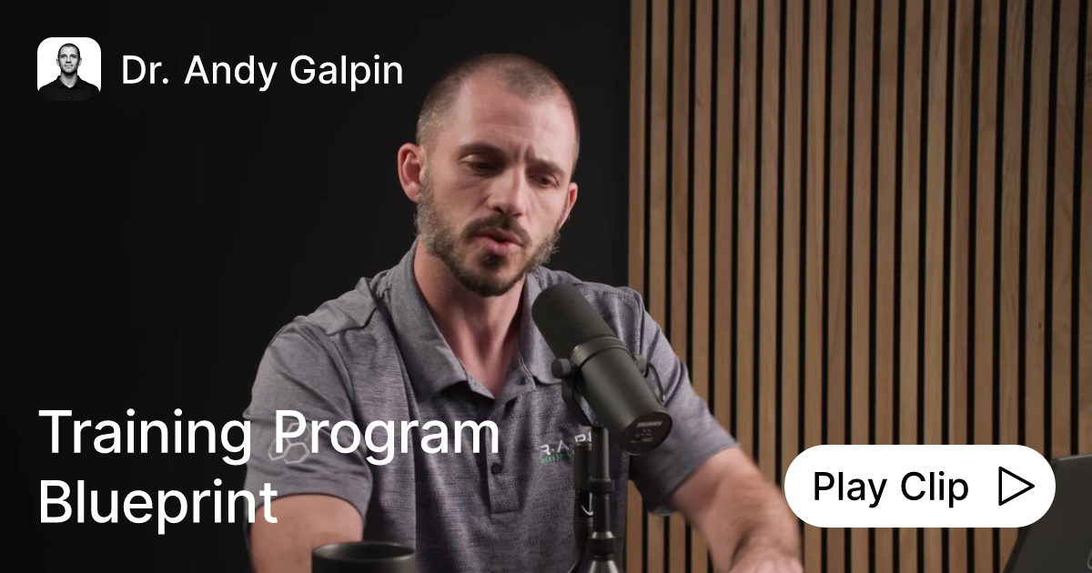 Andy Galpin Workout Plan: Ultimate Guide for Peak Performance